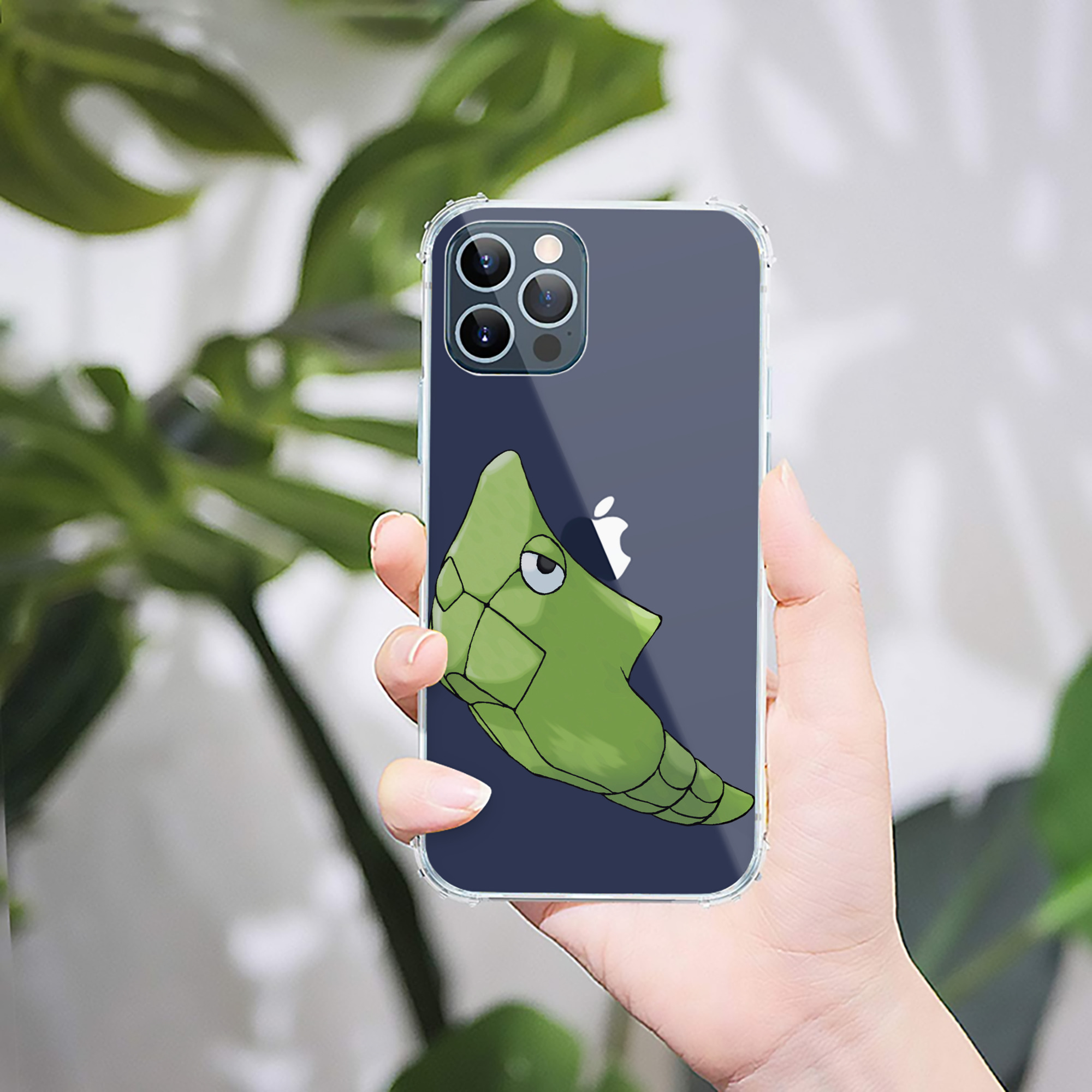 （画像用） ポケットモンスター Pokémon 【iPhone 12シリーズ対応】透明スマホケース（クリアソフトケース）